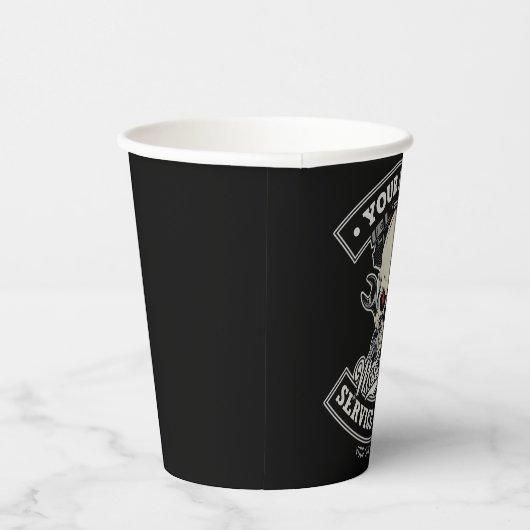 Aangepaste NAAM motorfiets Papieren Bekers (Rechts)