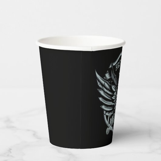 Aangepaste naam motorfiets papieren bekers (Rechts)