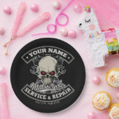 Aangepaste NAAM motorfiets Papieren Bordje (Feest)