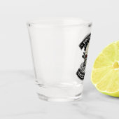 Aangepaste NAAM motorfiets Shot Glas (Links)