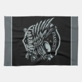 Aangepaste naam motorfiets theedoek (Horizontaal)