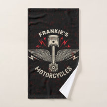 Aangepaste naam Motorfiets Zuigerwagentje