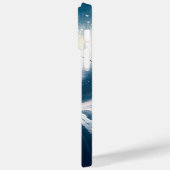 Aangepaste naam Mountain Skier Case-Mate iPhone Case (Achterkant / Links)