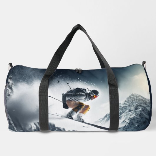 Aangepaste naam Mountain Skier Plunjezak (Achterkant)