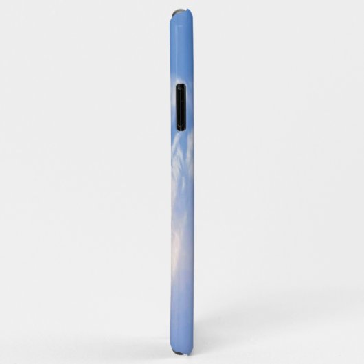 Aangepaste naam mousserende blauwe Oceaan Case-Mate iPhone Case (Achterkant/rechts)