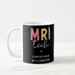 Aangepaste naam MRI Tech   MRI Technologist Gifts Koffiemok
