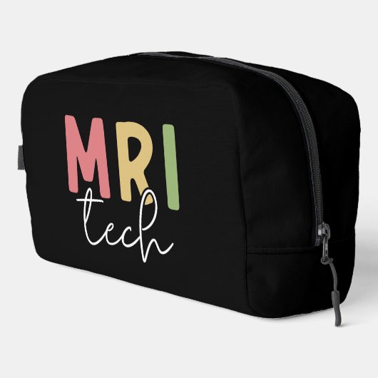 Aangepaste naam MRI Tech | MRI Technoloog Cadeaus Toilettasje (Rechterhoek)
