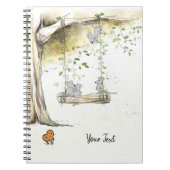 Aangepaste naam  muis legant notitieboek (Voorkant)