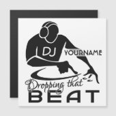 Aangepaste naam Music DJ (Voorkant / Achterkant)