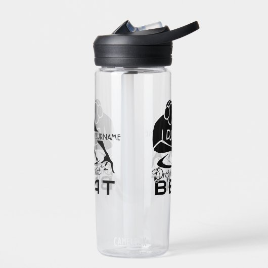 Aangepaste naam Music DJ Waterfles (Links)