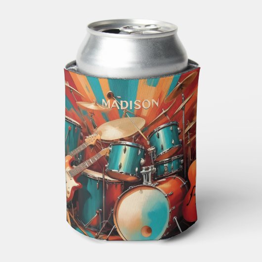 Aangepaste naam Muziekinstrumenten Blikjeskoeler (Blikje Voorkant)