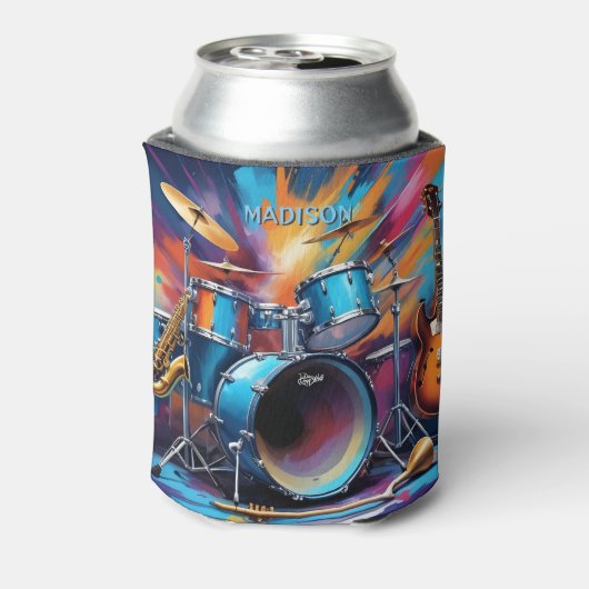 Aangepaste naam Muziekinstrumenten Blikjeskoeler (Blikje Achterkant)