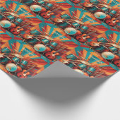 Aangepaste naam Muziekinstrumenten Cadeaupapier (Hoek)