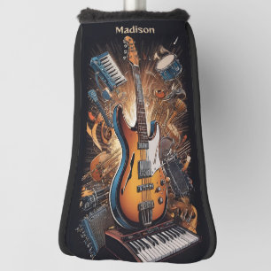 Aangepaste naam Muziekinstrumenten Golfheadcover