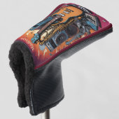 Aangepaste naam Muziekinstrumenten Golfheadcover (3/4 voorkant)