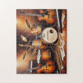 Aangepaste naam Muziekinstrumenten Legpuzzel (Verticaal)