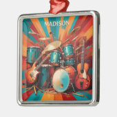 Aangepaste naam Muziekinstrumenten Metalen Ornament (Links)