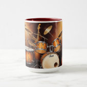 Aangepaste naam Muziekinstrumenten Mok (Midden)