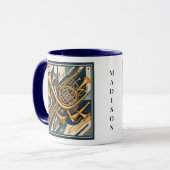 Aangepaste naam Muziekinstrumenten Mok (Voorkant links)