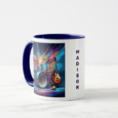 Aangepaste naam Muziekinstrumenten Mok (Voorkant links)