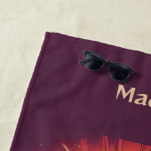 Aangepaste naam Muziekinstrumenten Strandlaken (In situ)