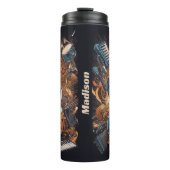 Aangepaste naam Muziekinstrumenten Thermosbeker (Voorkant)