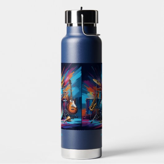 Aangepaste naam Muziekinstrumenten Waterfles (Links)