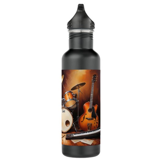 Aangepaste naam Muziekinstrumenten Waterfles (Rechts)