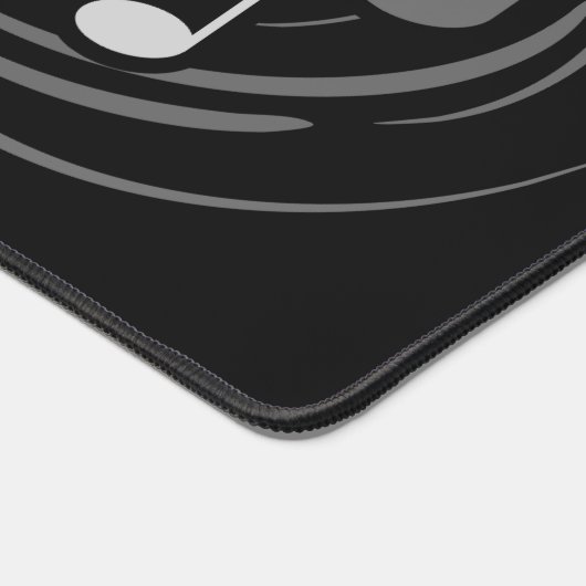 Aangepaste naam muzieknoten bureaumat (Hoek)