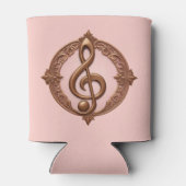 Aangepaste naam Muzikale Clef Note Blikjeskoeler (Achterkant)