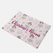 Aangepaste naam My Sweet Ballerina Deurmat (Schuin)