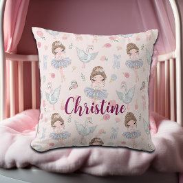 Aangepaste naam My Sweet Ballerina Kussen