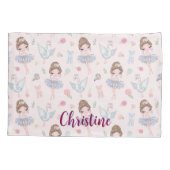 Aangepaste naam My Sweet Ballerina Kussensloop (Achterkant)