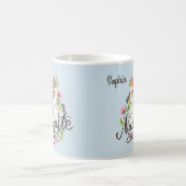 Aangepaste naam Namaste Llama Cute Koffiemok (Center)