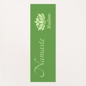 Aangepaste naam "Namaste" yogamat (Voorkant)