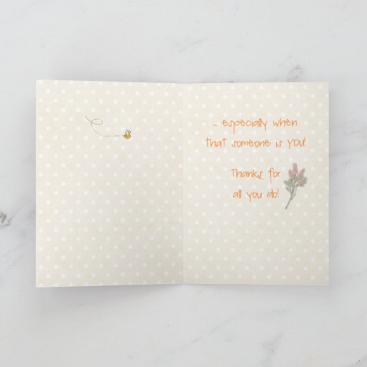 Aangepaste naam Nanny Bedankt Beer en Bunny (Binnen)