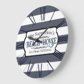 Aangepaste naam Nationale Stripes Grote Klok (Hoek)