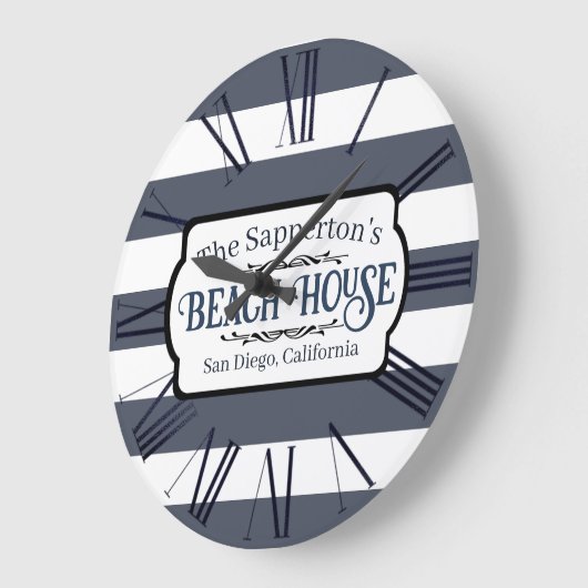 Aangepaste naam Nationale Stripes Grote Klok (Hoek)