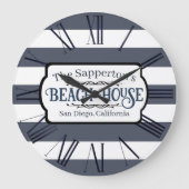 Aangepaste naam Nationale Stripes Grote Klok (Voorkant)