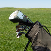 Aangepaste naam Natuur Illustratie Golfheadcover (Insitu)