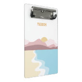 Aangepaste naam Natuur Illustratie Mini Klembord (Schuin)