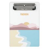 Aangepaste naam Natuur Illustratie Mini Klembord (Voorkant)