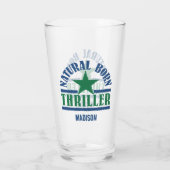 Aangepaste naam natuurlijke Born Thriller Glas (Achterkant)