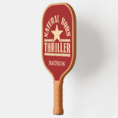Aangepaste naam natuurlijke Born Thriller Pickleball Paddle (Links)