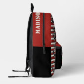 Aangepaste naam Nautical Anchor Bedrukte Rugzak (Links)