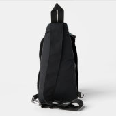 Aangepaste naam Nautical Anchor Sling Bag (Achterkant)