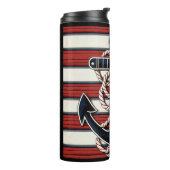 Aangepaste naam Nautical Anchor Thermosbeker (Gedraaid links)