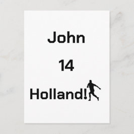 Aangepaste naam Nederlandse atletiekherinnering Briefkaart