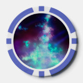 Aangepaste naam Neon Lights Poker Chips (Voorkant)