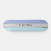 Aangepaste Naam Nep Glitter Bling Persoonlijk Skateboard (Horizontaal)